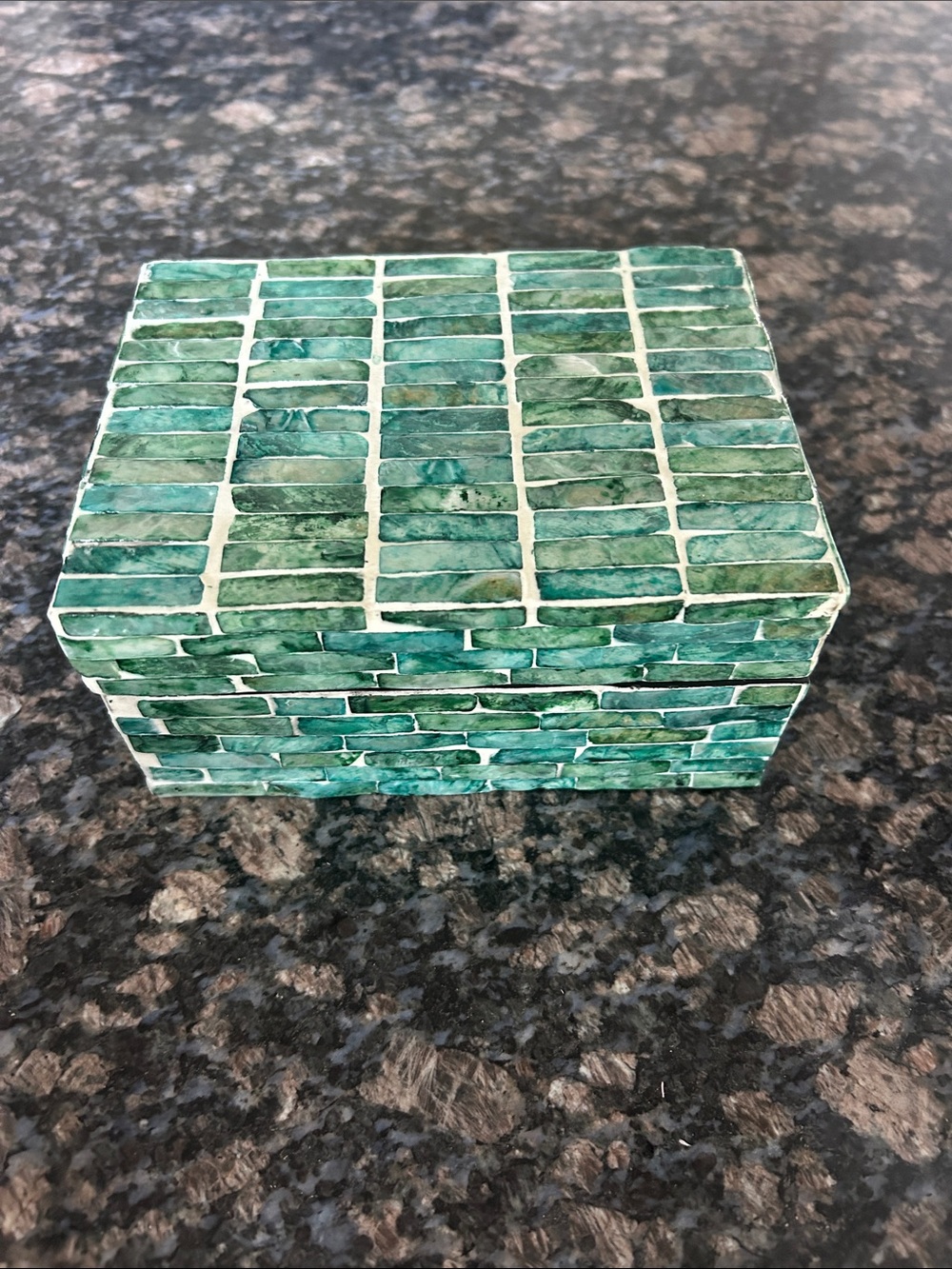 ASHLAND  TURQUOISE CAPUZ BOX TABLETOP DECOR NWT